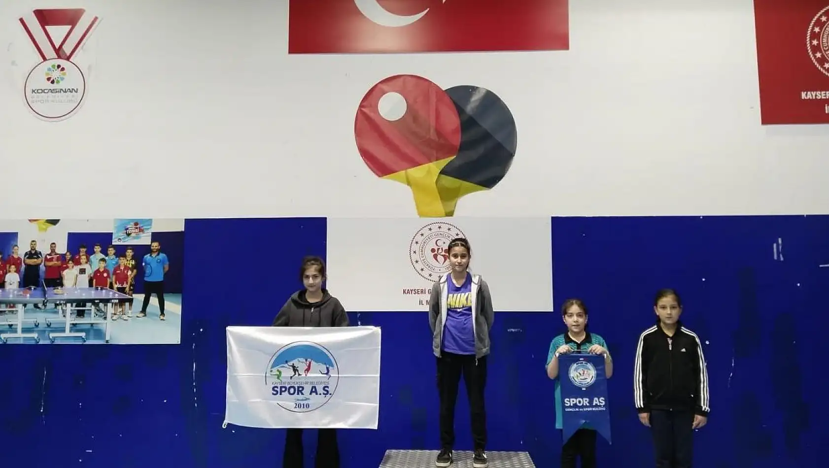 Spor AŞ Gençlikten masa tenisinde büyük başarı