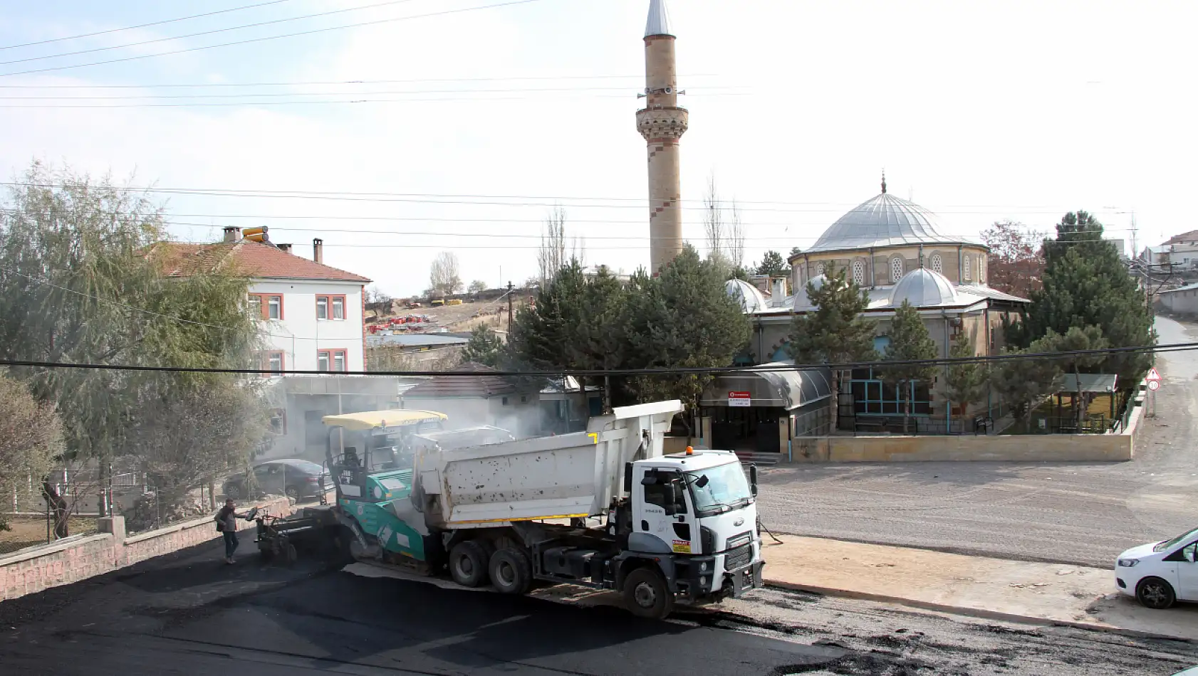 Talas'ın kırsal mahallelerinde çalışmalar sürüyor!