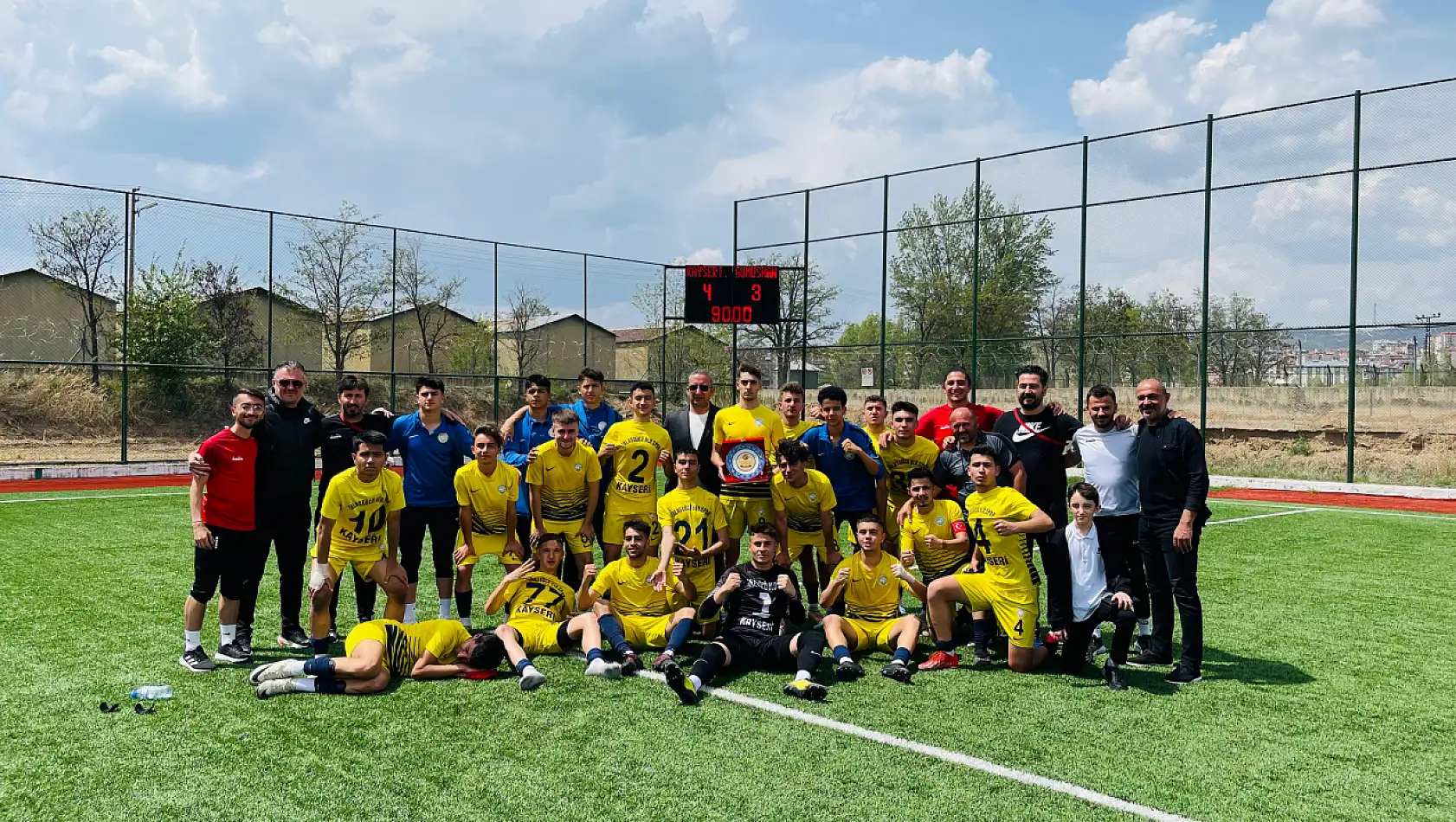 Talasgücü Belediyespor 2. Kademeye yükseldi