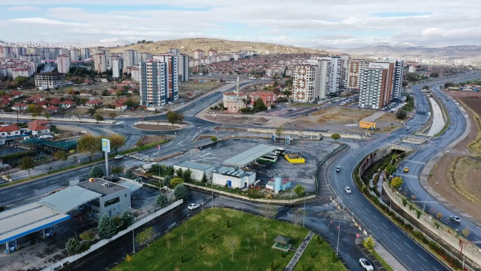 Trafik akışını rahatlatacak proje 40 saatte tamamlandı!