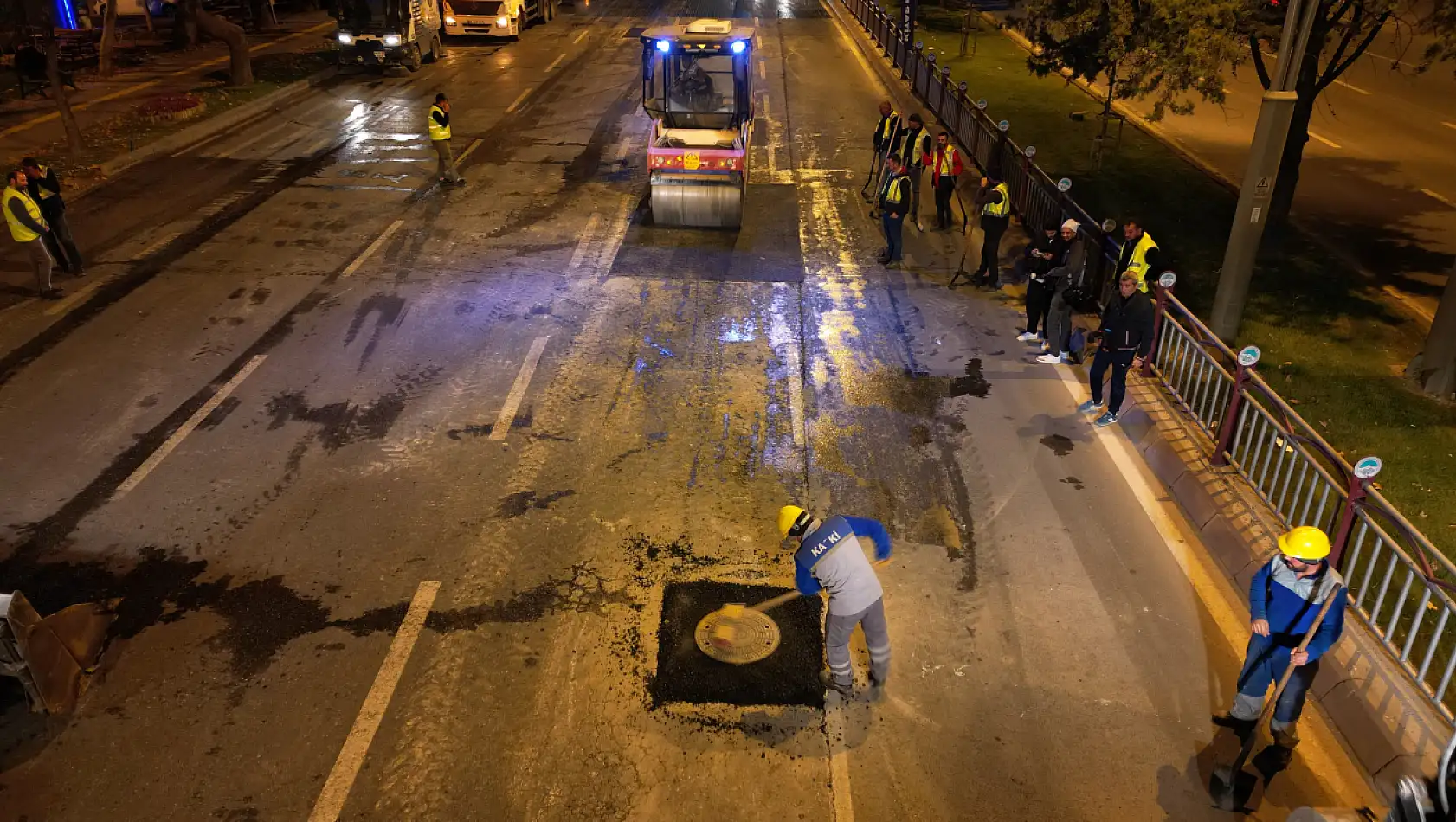 Trafik aksamasın diye....