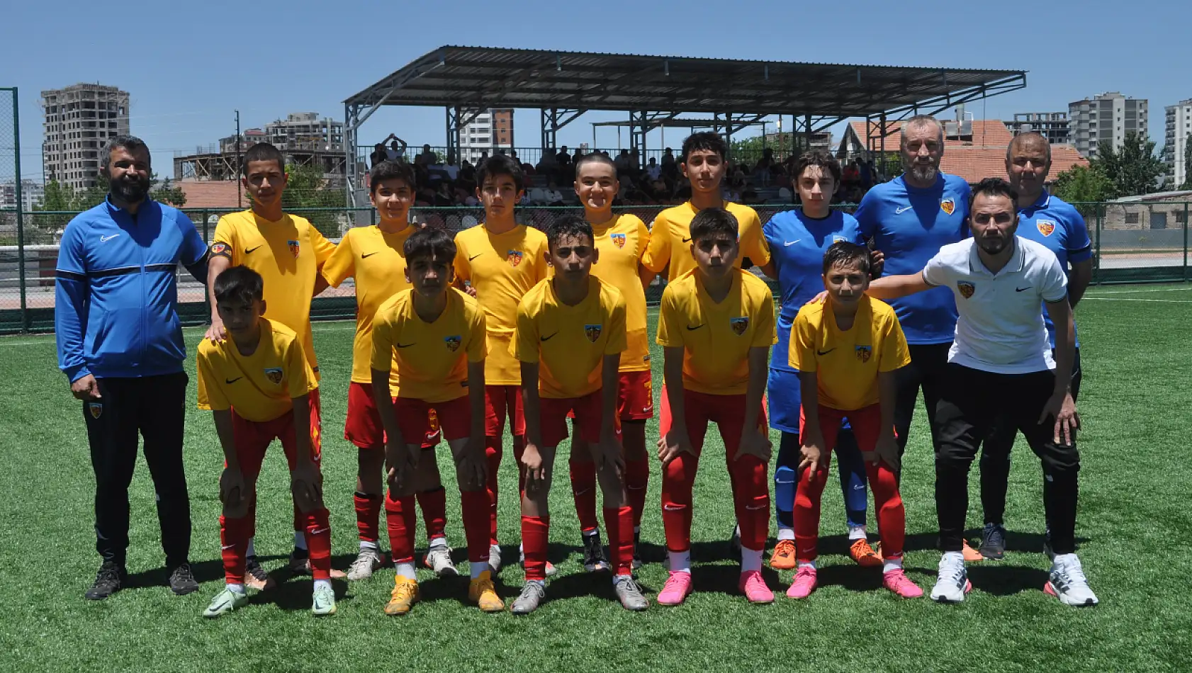 U13'te şampiyon Kayserispor