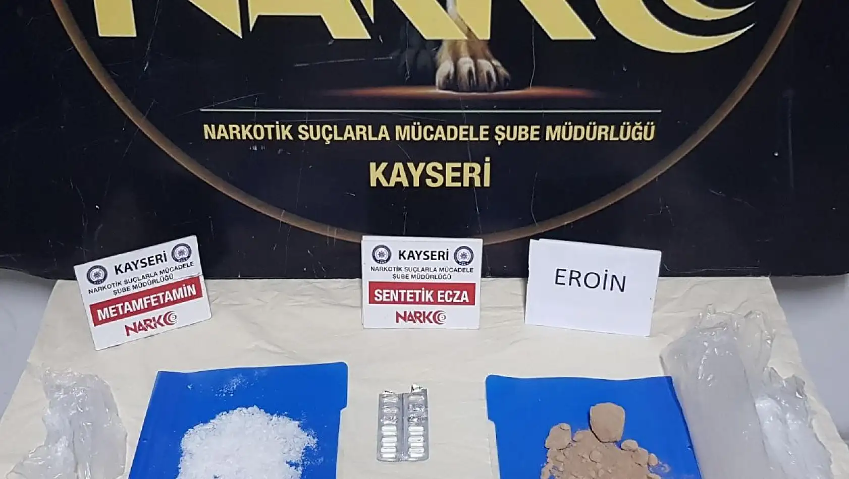 Uyuşturucu taciri  yakalandı