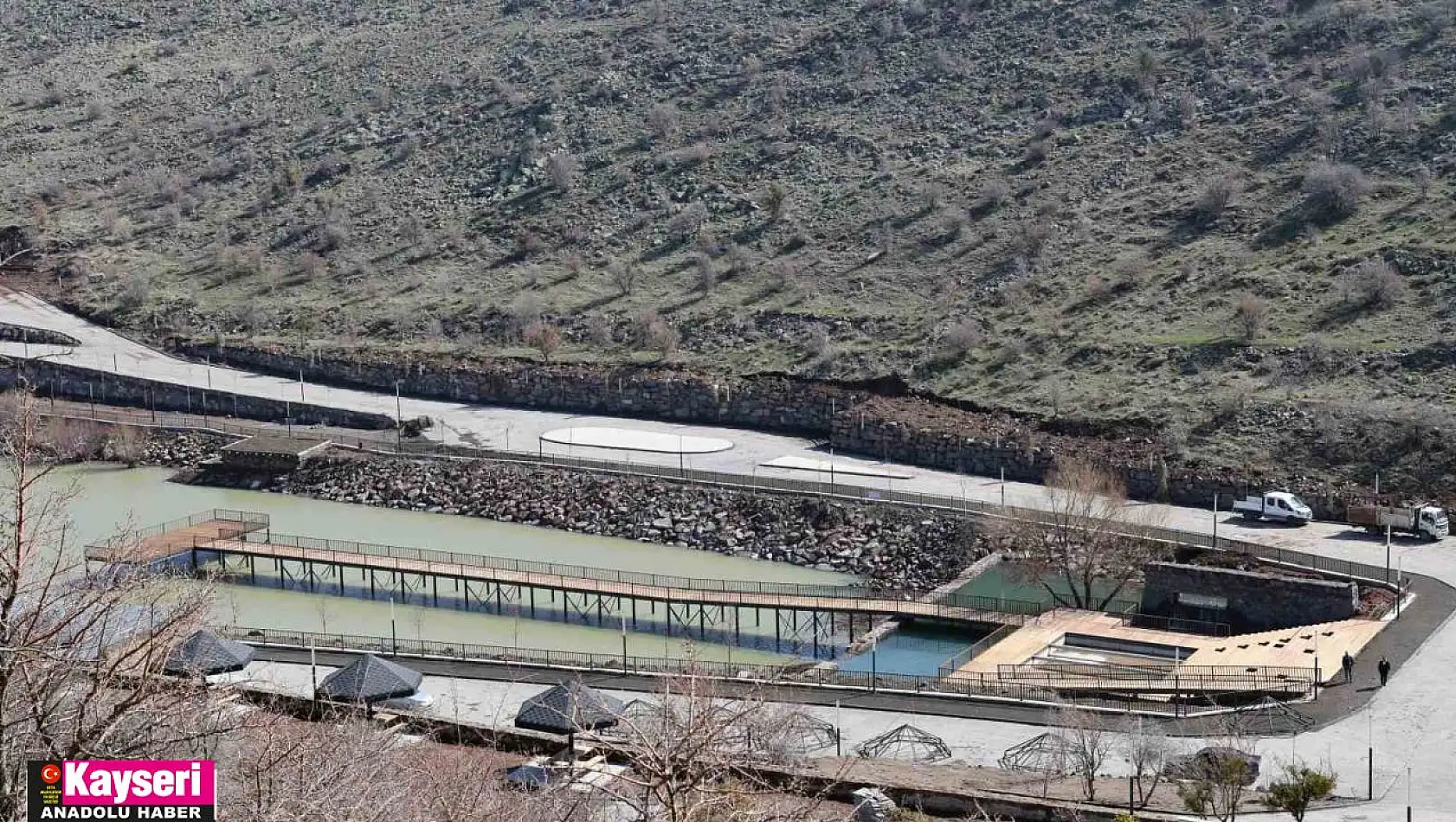 Zincidere 100. Yıl Mesire Alanı'nda çalışmalar sürüyor