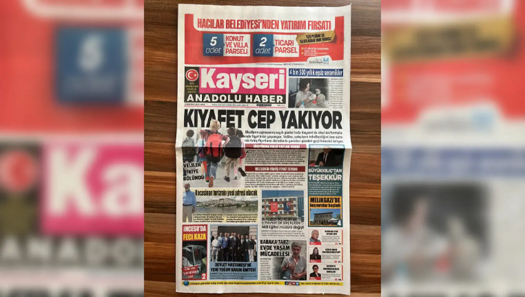 Kayseri basını 22 Ağustos'a böyle başladı – İşte öne çıkan manşetler!