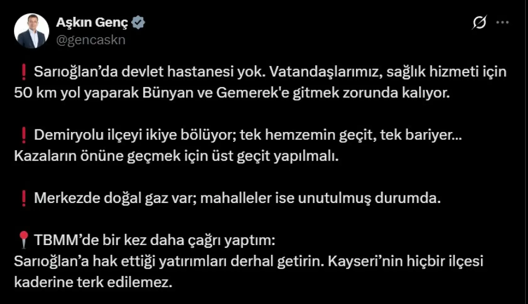 Kayseri'de sosyal medya hesaplarında neler paylaşıldı? İşte gündem olan çarpıcı konular…