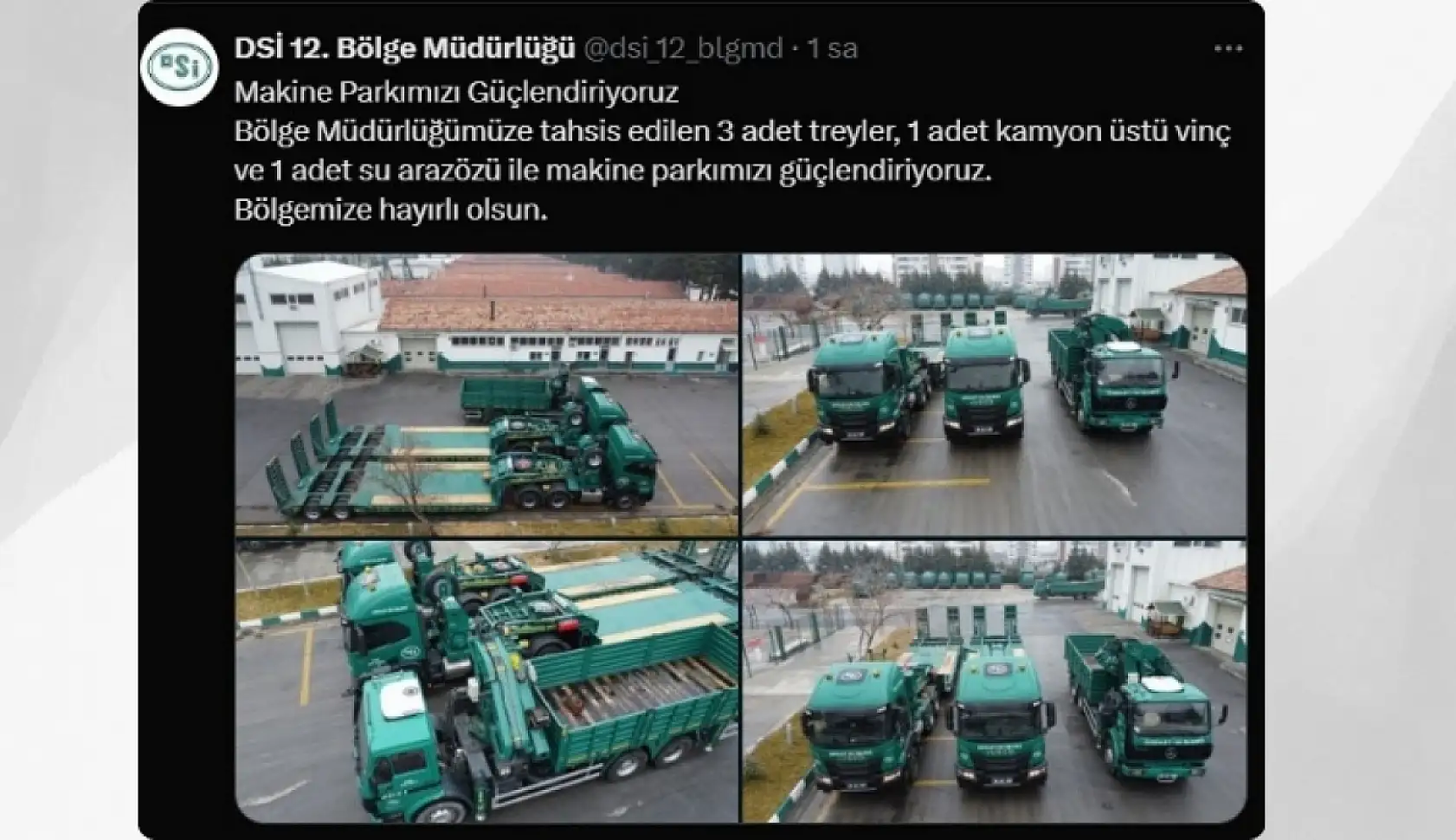 Kayseri'de sosyal medyada öne çıkan paylaşımlar: Ziyaret, hizmet aracı, toplantı...