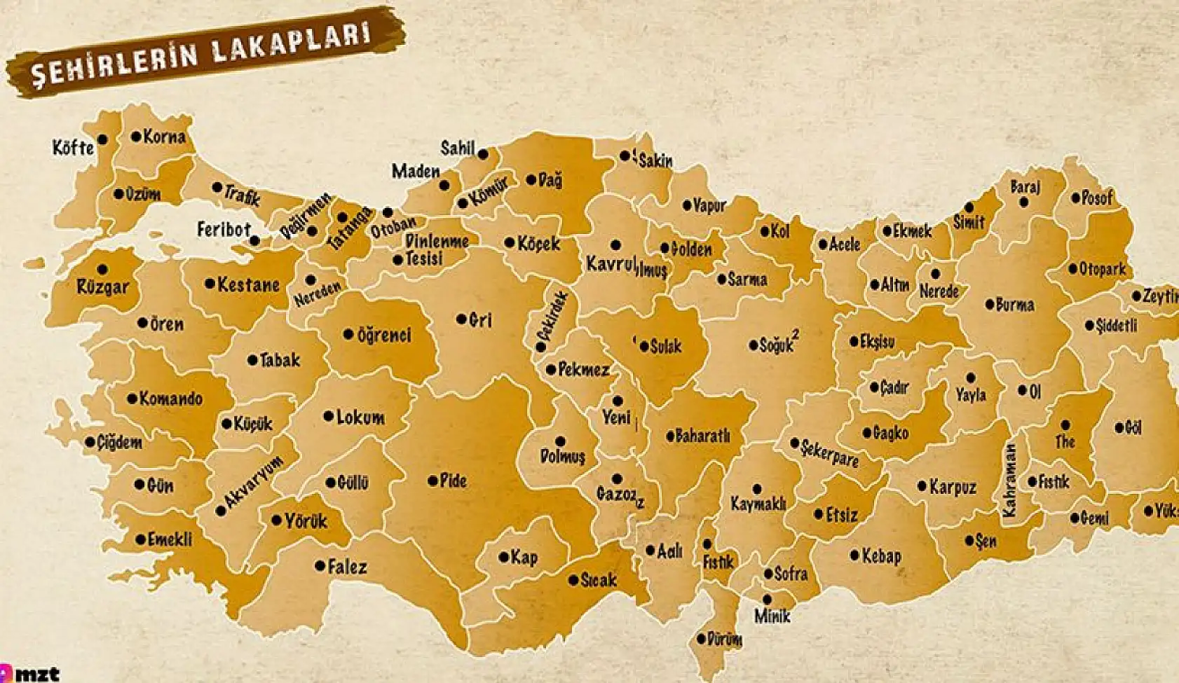 Kayseri bu lakabı konuşuyor – 81 ile lakap konuldu!