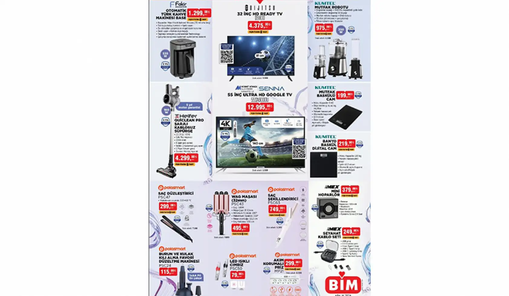 BİM 19-22 Aralık indirim kataloğu yayınlandı – Yüzlerce üründe indirim!