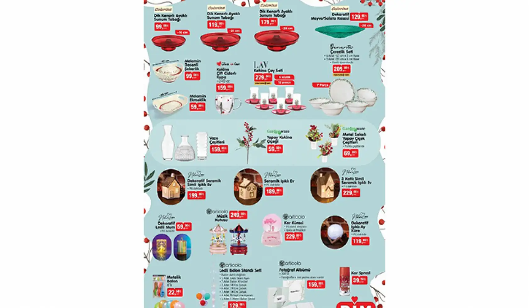 BİM 19-22 Aralık indirim kataloğu yayınlandı – Yüzlerce üründe indirim!