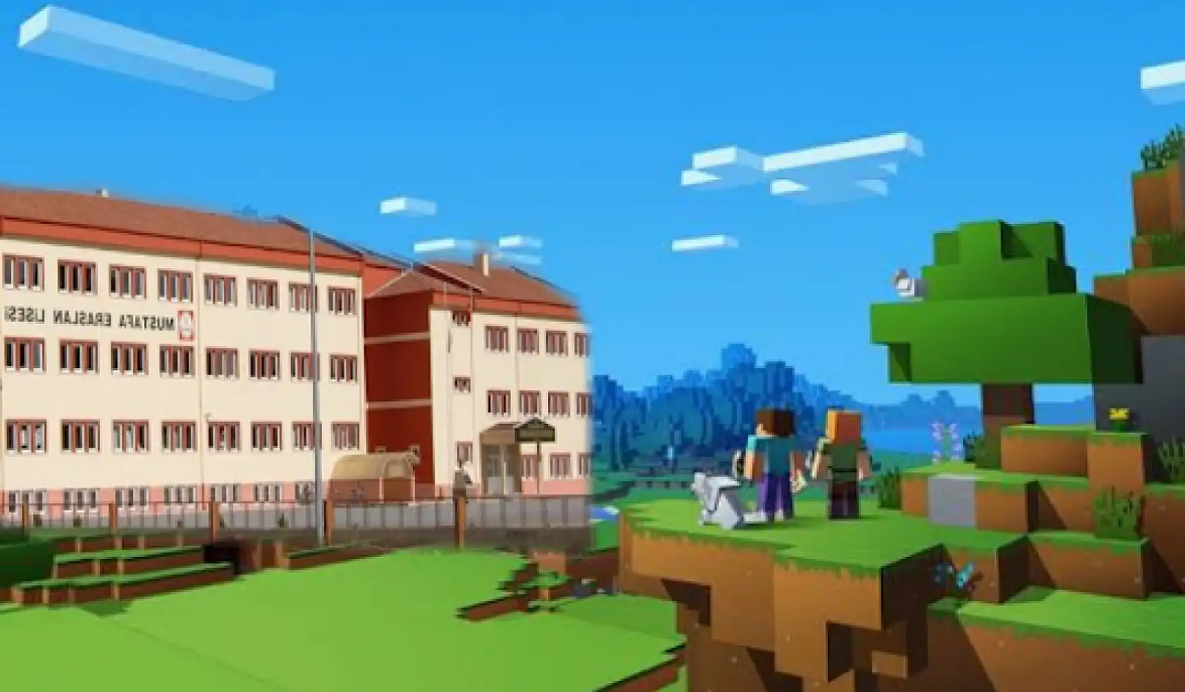 Mustafa Eraslan Anadolu Lisesi'nin bu halini gördünüz mü?