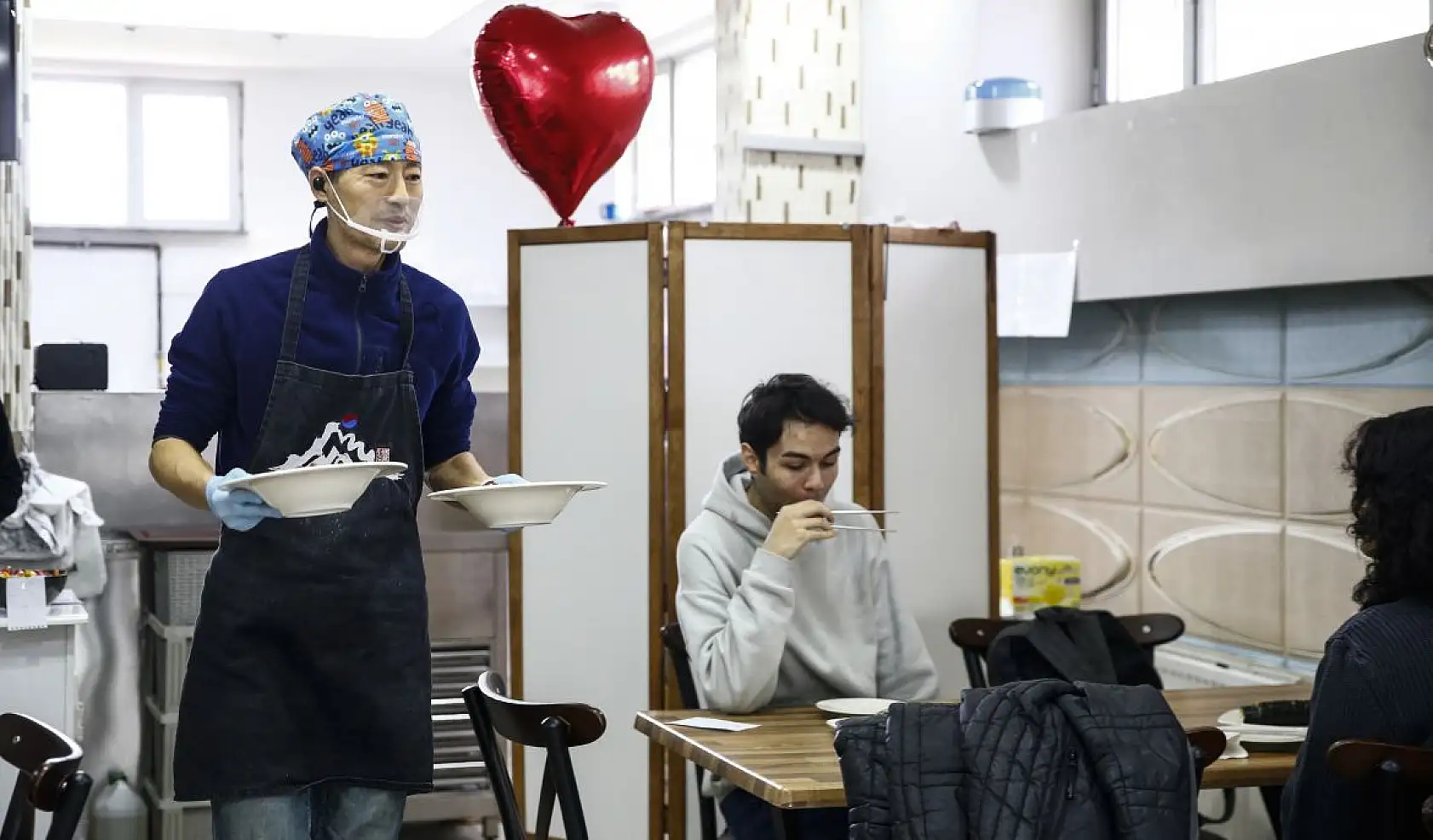 Güney Koreli çift Kayseri'de restoran açtı