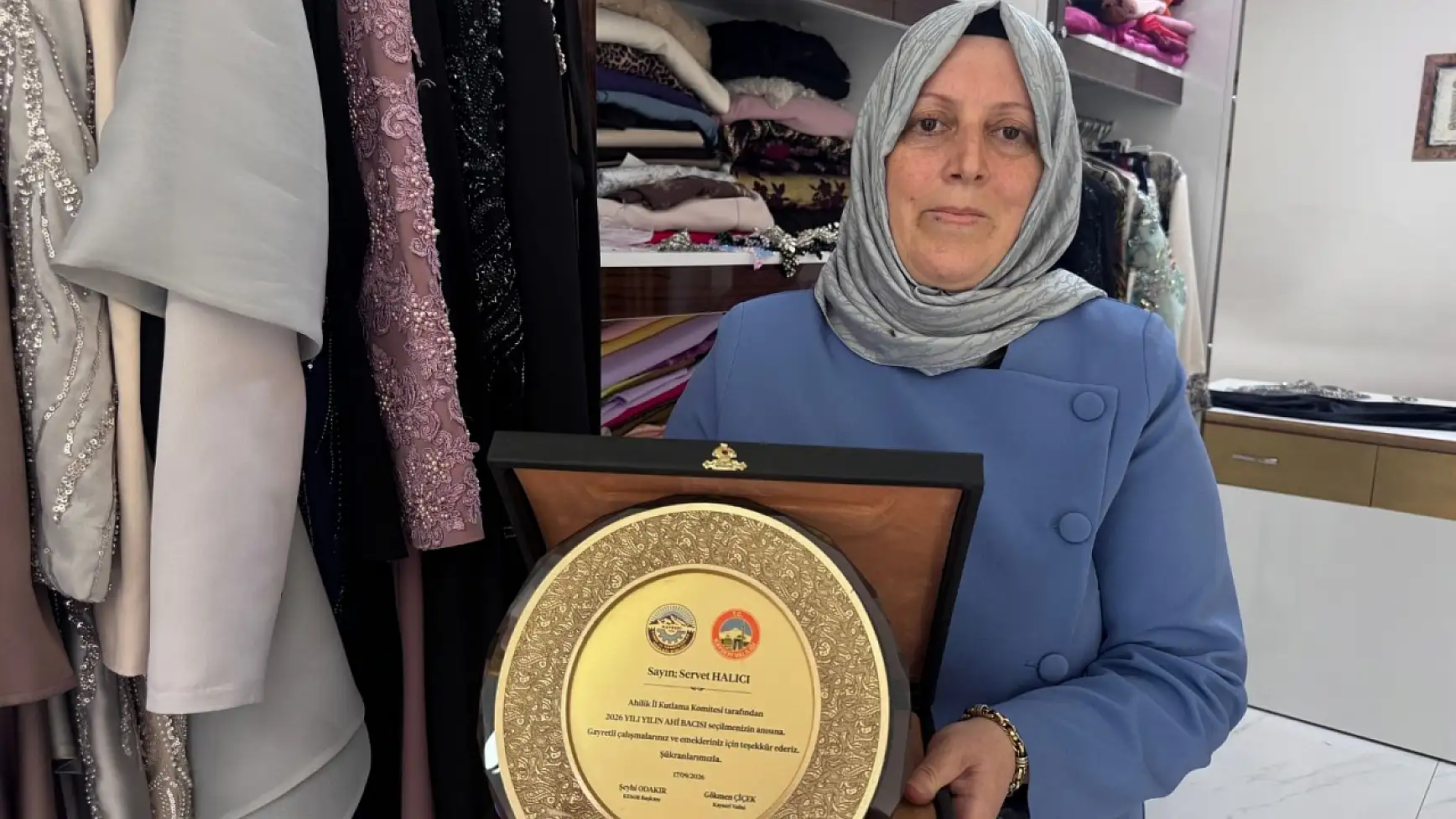 Kayseri’de bir ilk: Servet Halıcı Ahi Bacı seçildi!