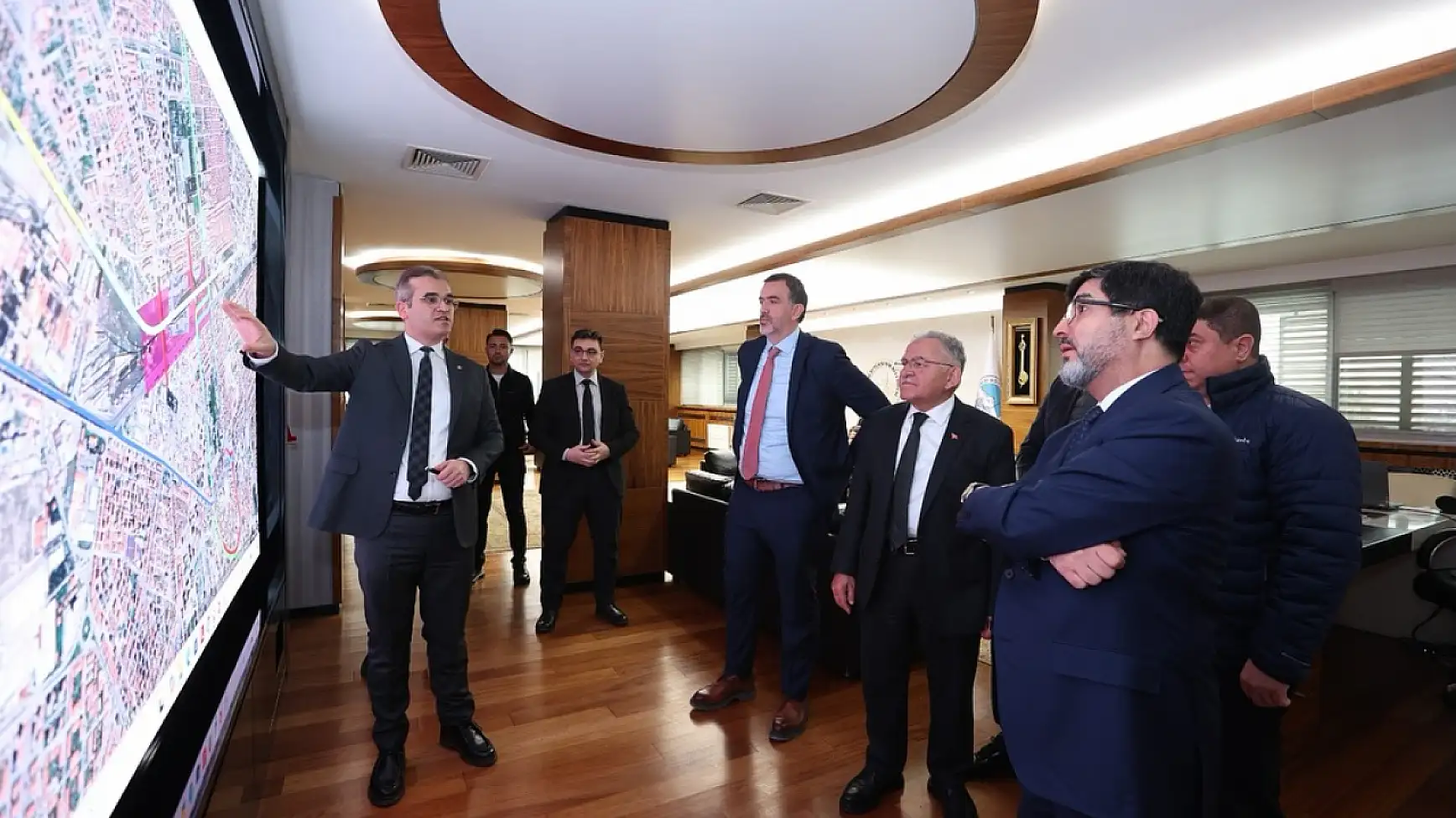 Kayseri'nin ulaşım projeleri masaya yatırıldı!