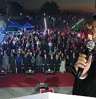 15 Temmuz'da anlamlı konuşma: Başkan Metin: 'Türk'ün ayağının bastığı yer Türk'ündür'