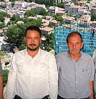 A Parti İl Başkanı İbrahim Kılıç'a Bünyanlılardan hayırlı olsun ziyareti