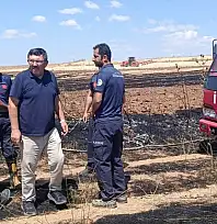 Anız yangının ardından Özsolak'tan uyarı!