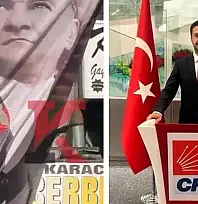 Atatürk posteri olayına CHP Kayseri'den tepki: Açık bir saygısızlıktır!