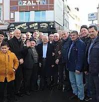 Büyükkılıç ve Şengül sahada: İlçeden Erciyes'e uzanan ziyaret