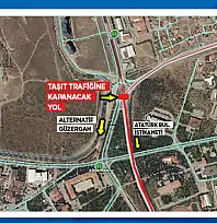 Büyükşehir'den kritik uyarı: Kayseri'de o yol trafiğe kapatılıyor!