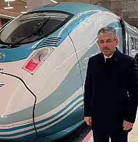 Çopuroğlu'nun hızlı tren paylaşımı Kayseri'de merak uyandırdı!