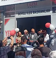 Develi'de siyasette yeni dönem! Yeni Parti resmen kapılarını açtı