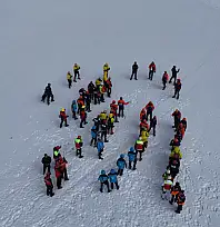 Erciyes'te etkileyici çığ tatbikatı