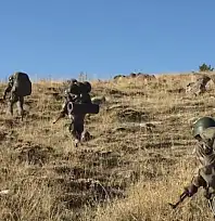 Erciyes'te hareketli saatler! Kayseri komandoları zirveye yürüdü