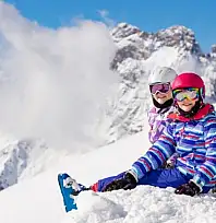 Erciyes'te ilk kez kayak… Ücretsiz eğitim yoğun ilgi gördü