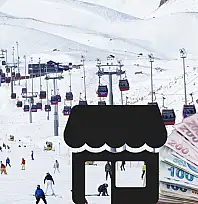Erciyes'te iş kurmak isteyenler dikkat: Gözde noktasında kiraya verilecek!