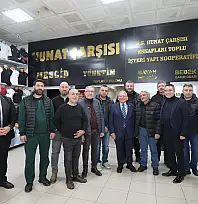 Esnaflardan Başkan Büyükkılıç'a 'Bizi unutmayan tek başkan'  vurgusu!