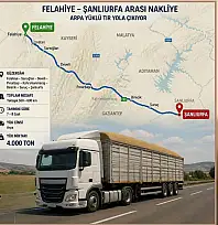 Felahiye'den Güneydoğu'ya dev sevkiyat: 4 bin ton arpa yola çıkıyor!