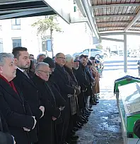 Hacılar Belediyesi eski Başkanı Ekici'nin babası toprağa verildi