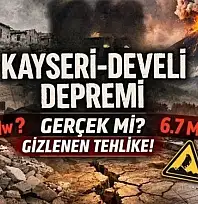 Herkes 5.4 sanıyordu… Develi depremi kaç büyüklüğündeydi?