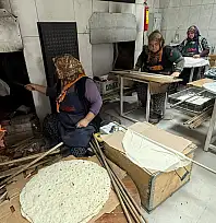 İncesu'da yufkalar satış rekoru kırıyor