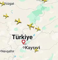 İstanbul Kayseri uçağı iniş yapamadı!