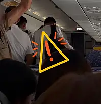 İzmir'den Kayseri'ye gelen uçakta kural ihlali: Ceza uygulansın!