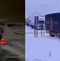 Kar yağışı Kayseri ve komşu illeri esir aldı, birçok karayolu ulaşıma kapatıldı