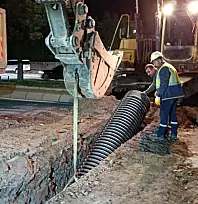 KASKİ'den gece mesaisi: Altyapı çalışmaları hız kesmedi!