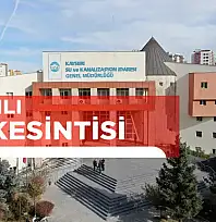 KASKİ duyurdu: Erkilet genelinde yarın tüm gün su kesintisi yaşanacak!