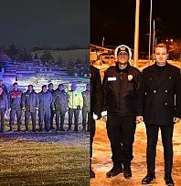 Kaymakam İnce ve Kaymakam Yılmaz ilçelerinde yeni yılı karşıladı!