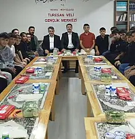 Kaymakam Karakaş, ERVA'lı gençlerle bir araya geldi