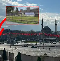 Kayseri Cumhuriyet Meydanı'ndaki o yıkımdan geriye boşluk kaldı!