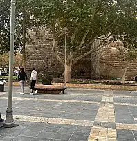 Kayseri Cumhuriyet Meydanı'nda değişim sürüyor! Herkes önünde fotoğraf çektiriyor