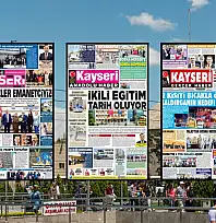Kayseri'de 1 Temmuz 2026 yerel gazete manşetleri: KAYSO, Saldırgan, İkili eğitim...