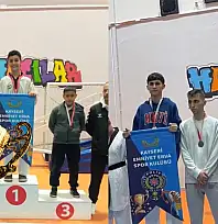 Kayseri'de 13'ü altın 22 madalya sahibini buldu: İşte o isimler...