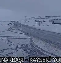 Kayseri'de 3 karayolu tır ve çekici trafiğine kapatıldı!