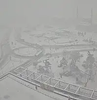 Kayseri'de beklenen yoğun kar geldi: Merkezde yollar karla kapandı!