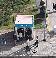 Kayseri'de bugün birçok kişi ATM'lere koştu