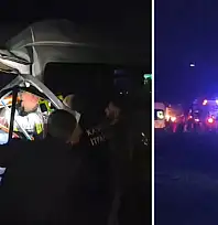Kayseri'de feci kaza: 1 ölü, 20 yaralı